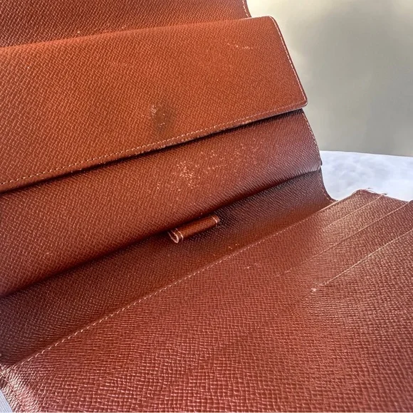 LOUIS VUITTON Monogram SARAH Long Wallet Vintage 2000 Box Dust Bag - Picture 10 of 12